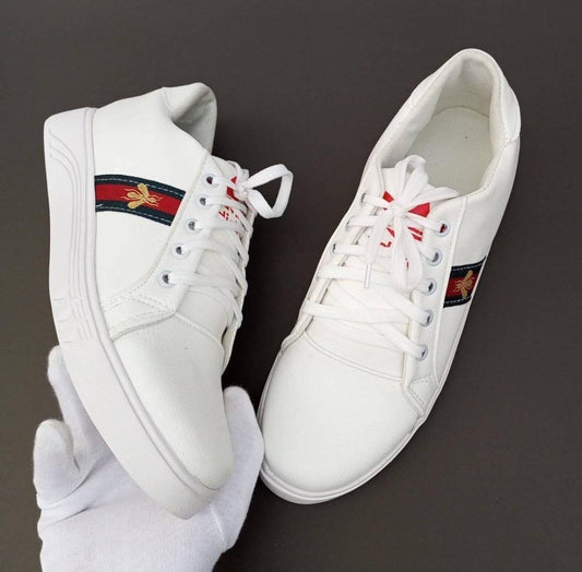 White Crest Sneakers – Premium Street Style